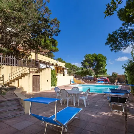 Splendid View With Shared Swimming Pool - Hill * Porto Pino